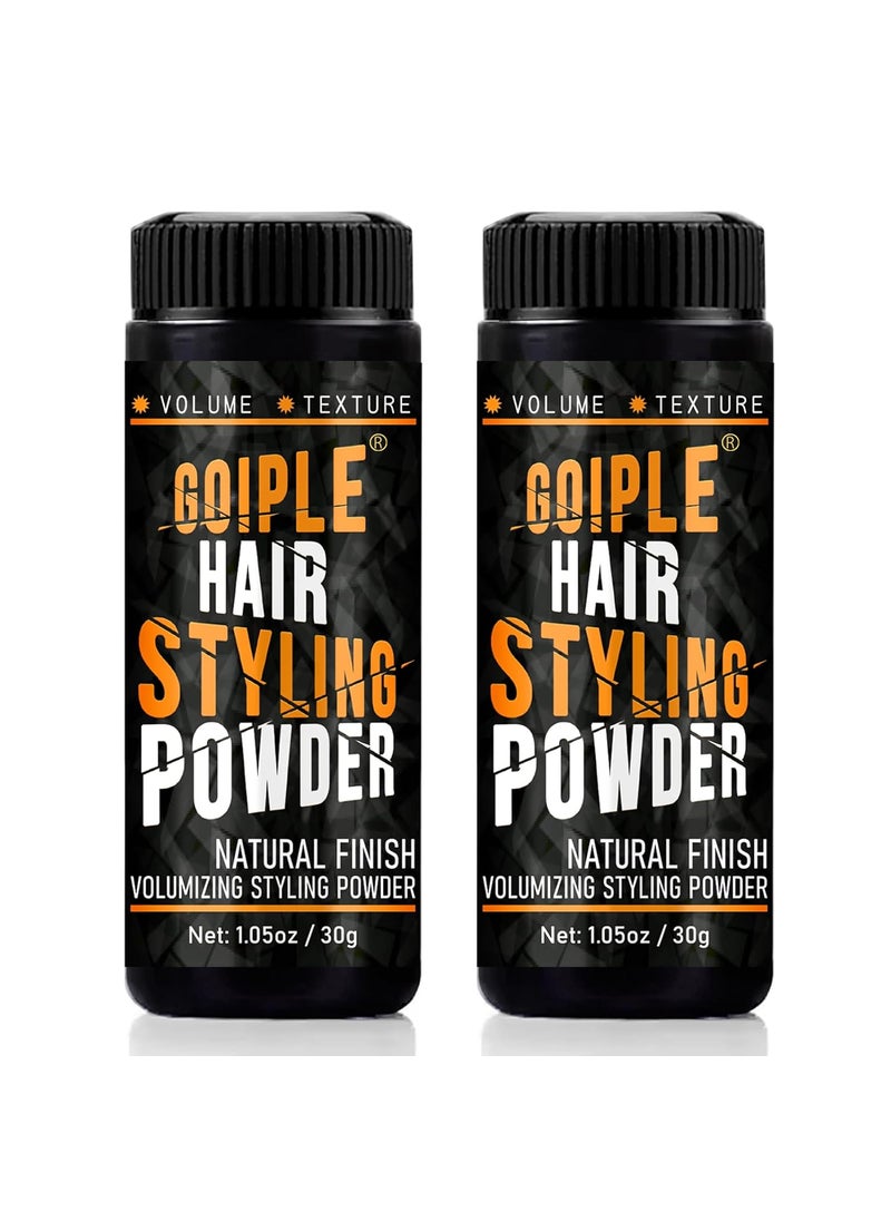 105oz Natural Look Volumizing  Texturizing Hair Styling Powder with Flexible Hold  Easy to Apply Texture Powder for Men No OilGreasyResidue 2pcs