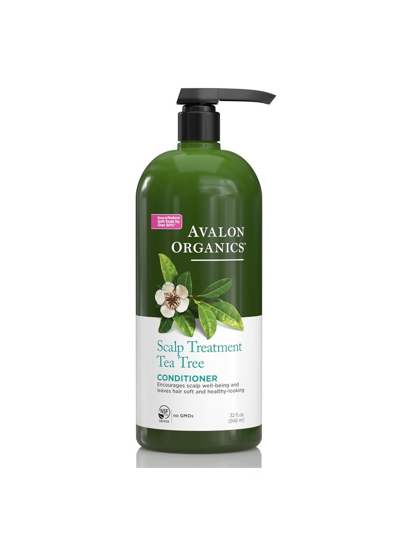 Avalon Organics Conditioner Scalp Treatment Tea Tree 32 oz