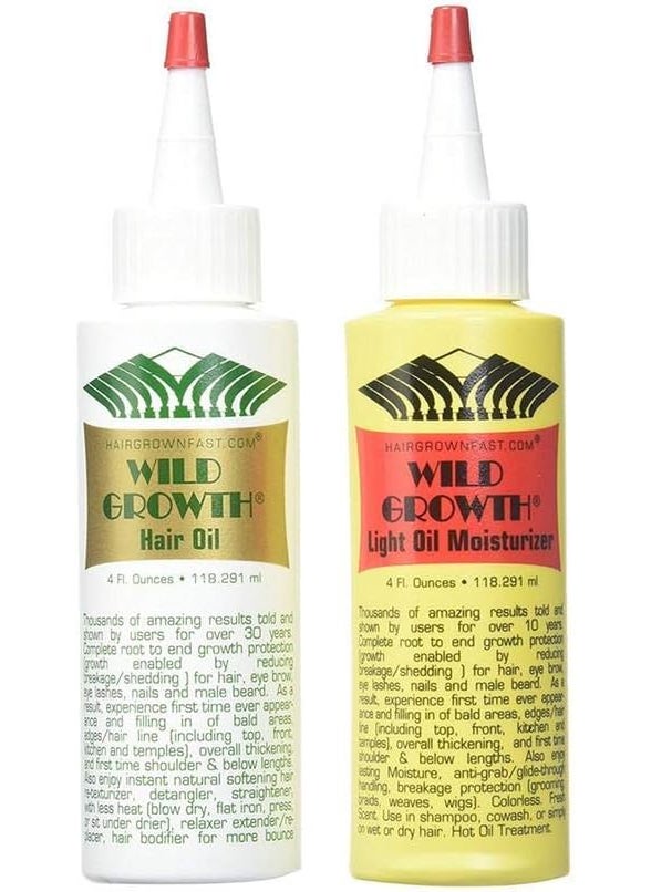 Wild Growth Hair Care System 4 Fl Oz Pack of 2