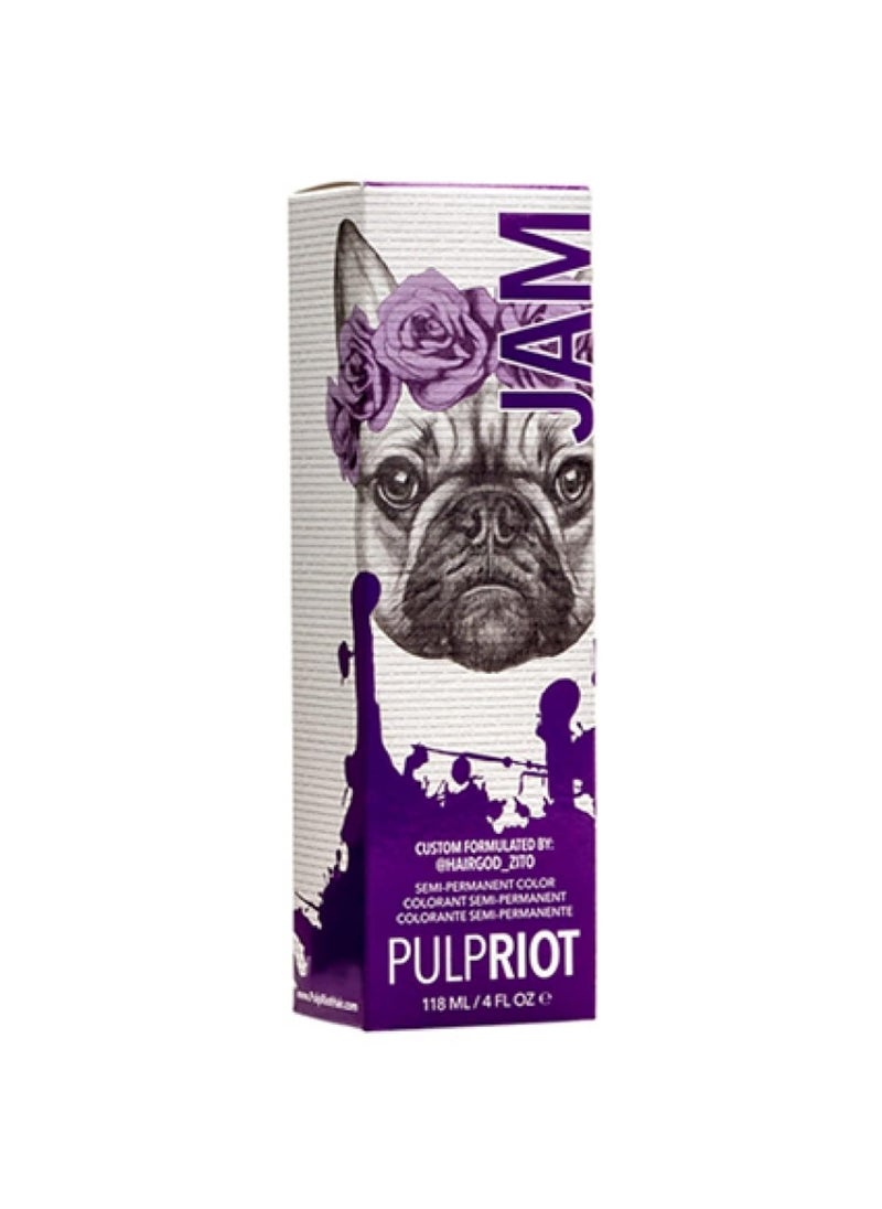 Pulp Riot SemiPermanent Hair Color 4oz Jam