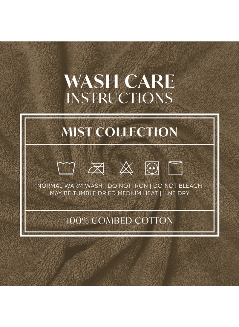 Kassino Jumbo Face Towel (12 Pack, 33x33 cm) - 580 GSM Large Face Towels,100% Combed Cotton, Soft & Quick-Dry Towels, Highly Absorbent, Double Stitched Hotel Quality Towels | Beige