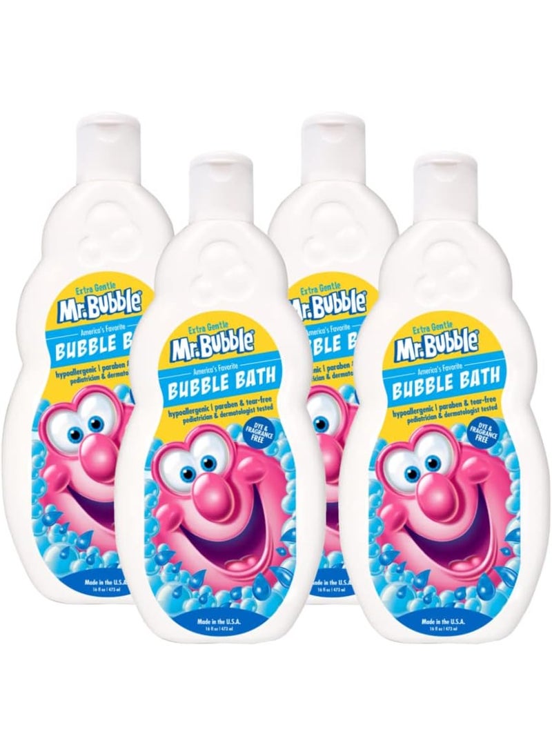 Mr Bubble Bath Extra Gentle Pack of 4