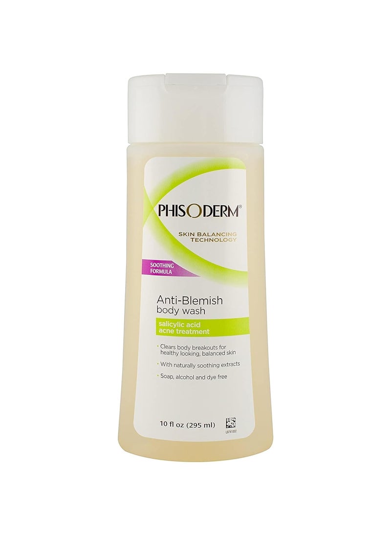 pHisoderm AntiBlemish Body Wash 10 oz Pack of 3
