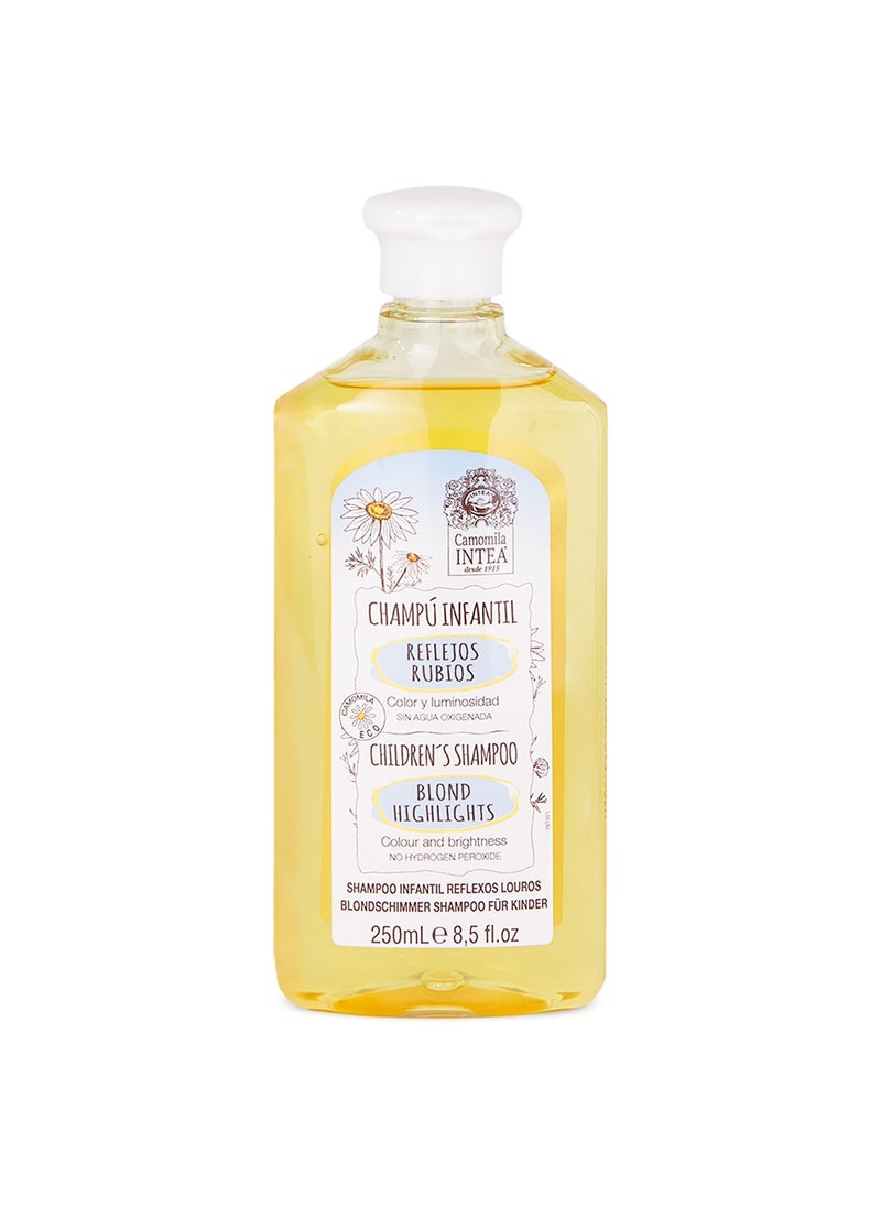 Intea Camomila Kids Shampoo for Blonde Highlights  85Oz Chamomile Shampoo Hair Lightener for Kids  Natural Extract Toddler Shampoo with No Silicones or Parabens