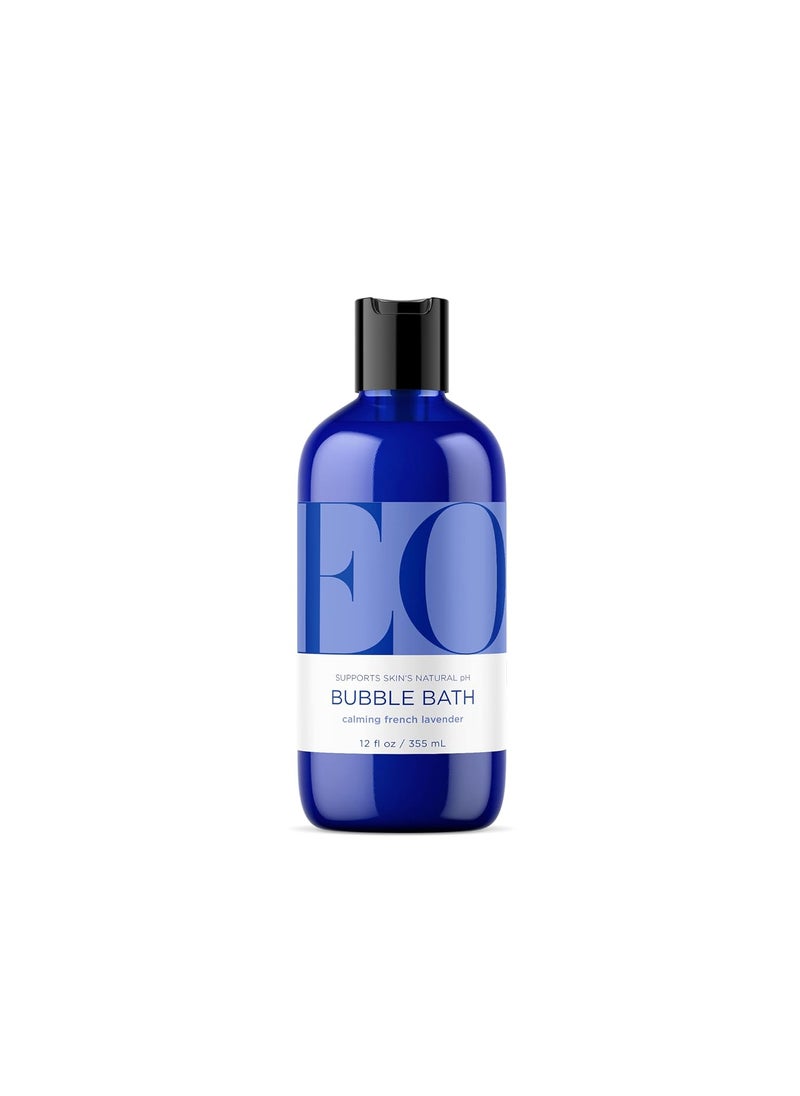 EO Bubble Bath 12 Ounce Pack of 1 French Lavender Organic PlantBased Botanical Extracts