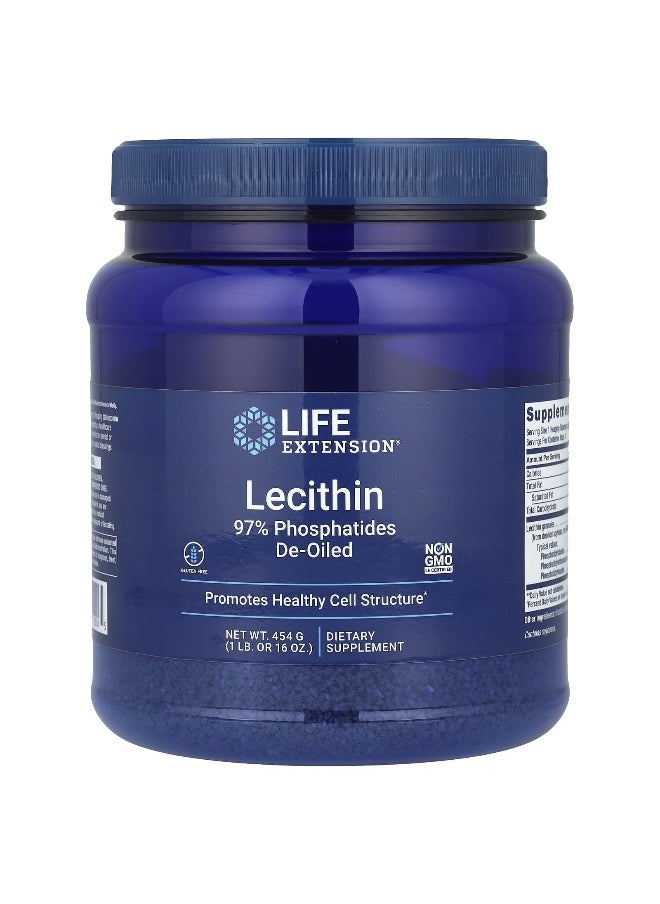 Life Extension, Lecithin, 1 lb (454 g)