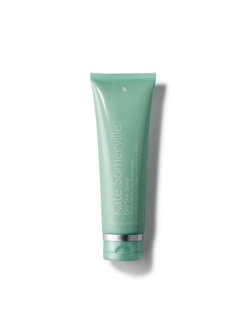 Kate Somerville Dry Skin Saver  Eczema Therapy Cream  Soothing Hydrating Face and Body Lotion Suitable for Sensitive Skin 4 Fl Oz
