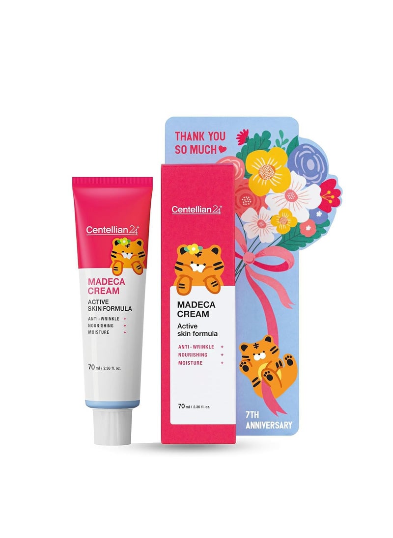 CENTELLIAN 24 Madeca Cream Special Edition  Thank You 24fl oz  Centella Moisturizer for Face Korean Skin Care Dry Sensitive Skin TECA Centella Asiatica Madecassoside