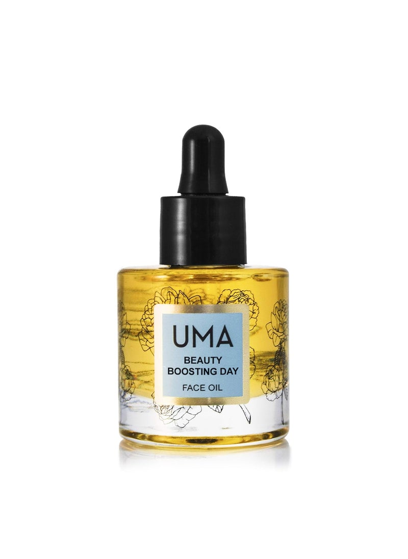 UMA Beauty Boosting Day Face Oil helps in hydrating skin  Ayurvedic moisturizing face oil for sensitive to normal skin types I 100 Organic Vegan Parabenfree  nontoxic 1 fl oz  30 ml
