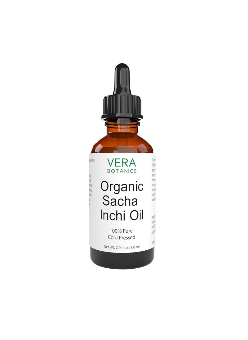 ORGANIC SACHA INCHI OIL 100 Pure  Natural Unrefined ColdPressed For Face Dry Skin Nails Lips Body  Hair  Reduce Hair Breakage