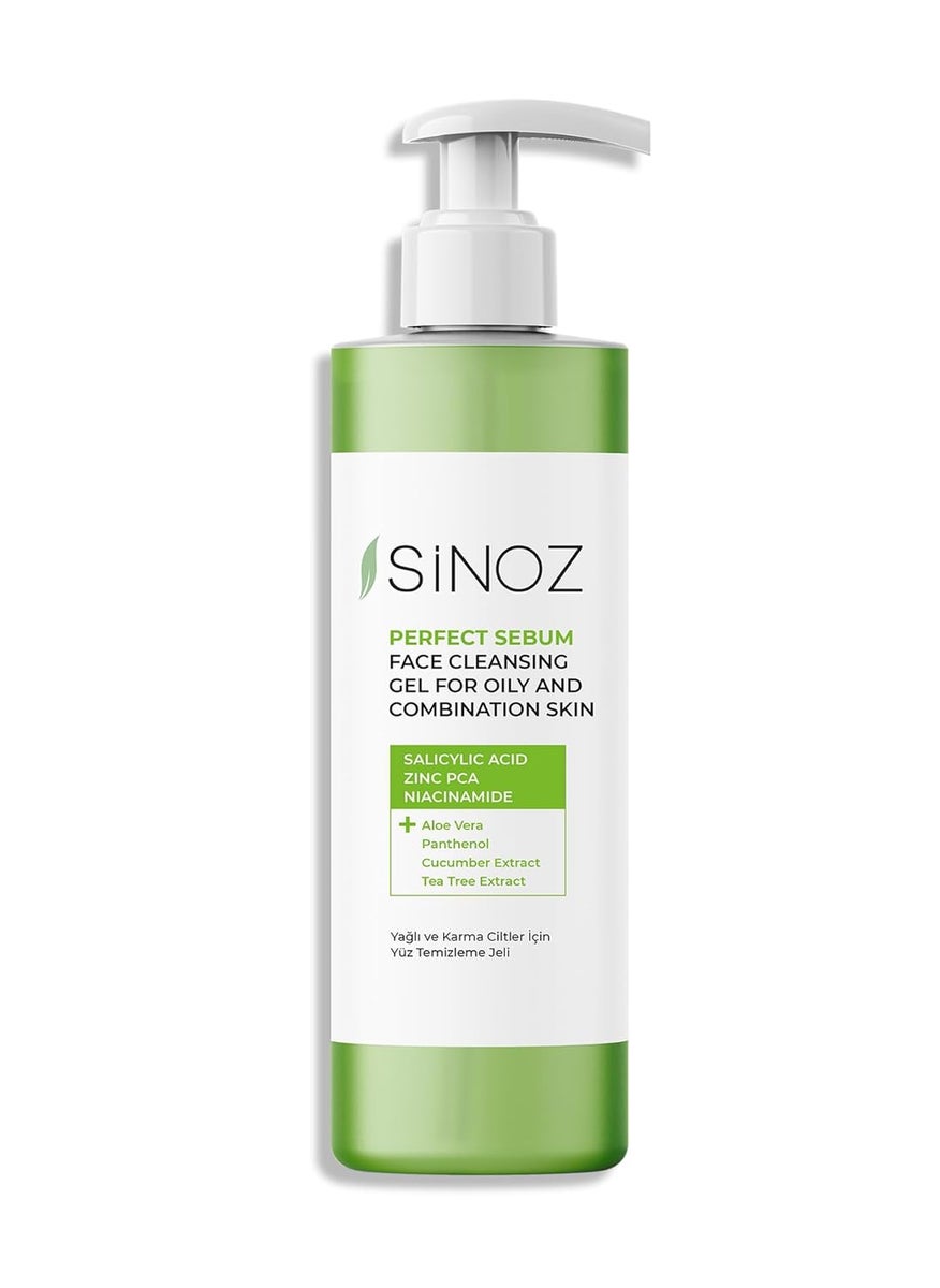 Perfect Sebum Balancing Facial Cleansing Gel 400 ml For Oily Combination Skin
