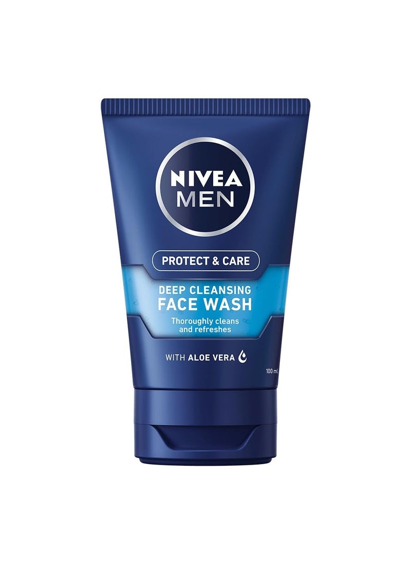 Nivea Men Deep Cleaning Face Wash 100 ml