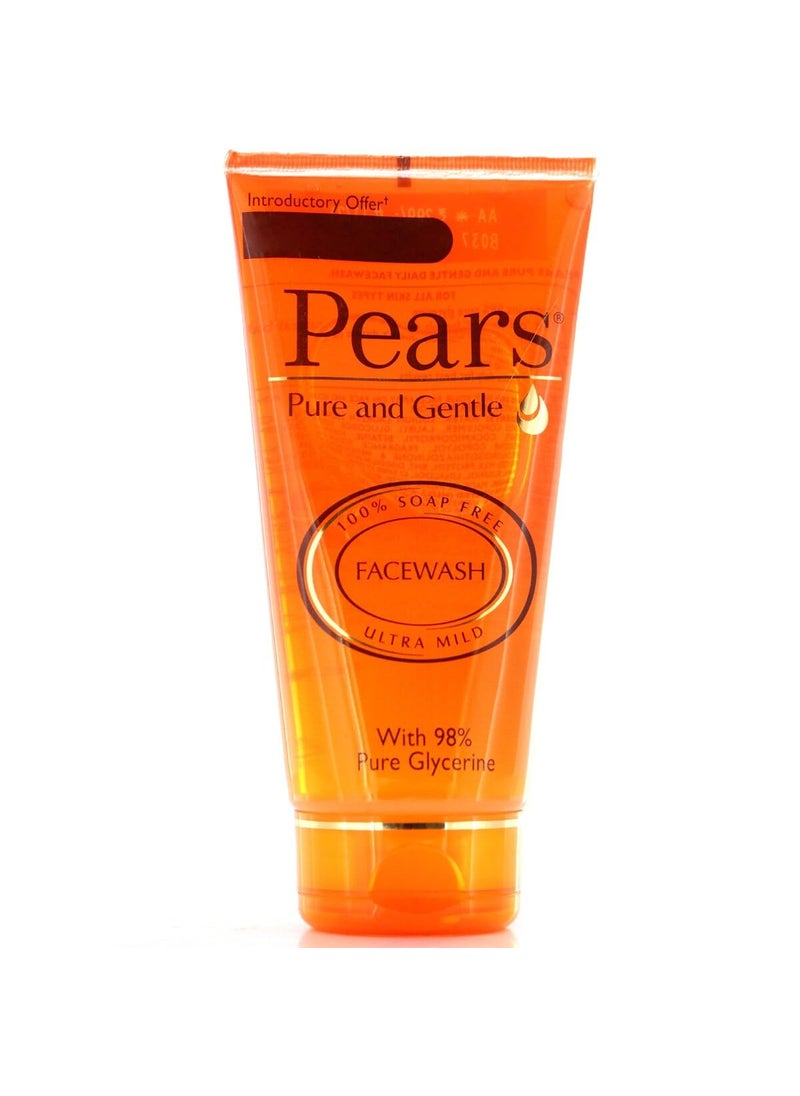 PEARS Pure  Gentle Face Ultra Mild  100 Soap Free Face Wash 150ml