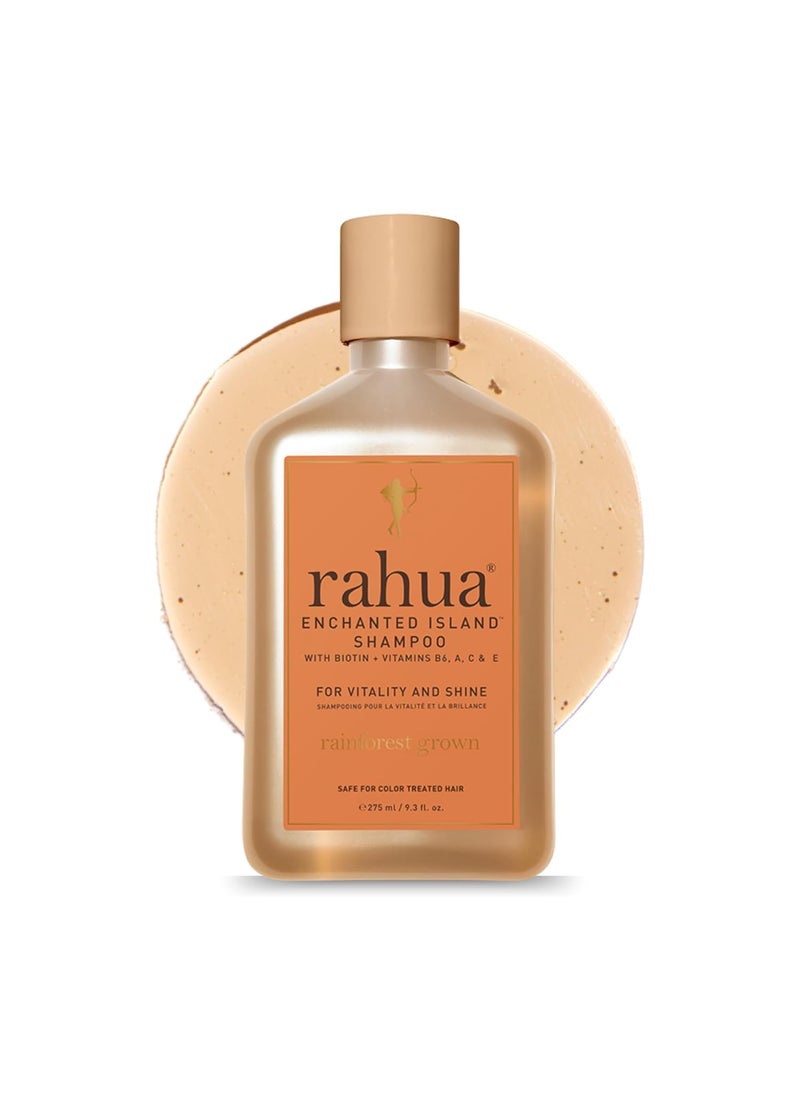 Rahua Enchanted Island Hair Shampoo with Biotin 93 Fl Oz Supports Strength Hair Growth  Shine for All Hair Types Vitamin C E A  B6 Coconut Guava Scent Nourishing Hair Care for Men and Women