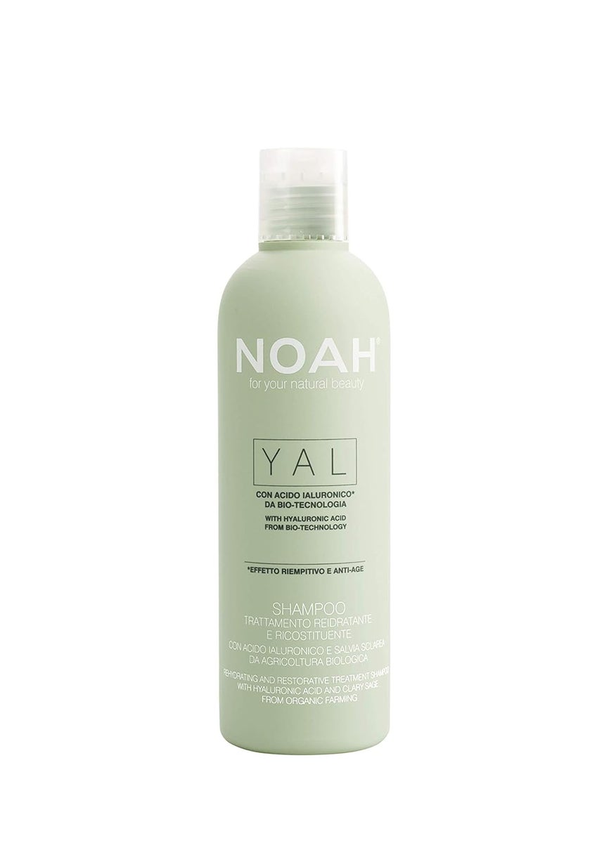 Noah Yal Hydrating Shampoo with Hyaluronic Acid  Clary Sage  Organic SulfateFree Vegan Volumizing  AntiFrizz 85 floz