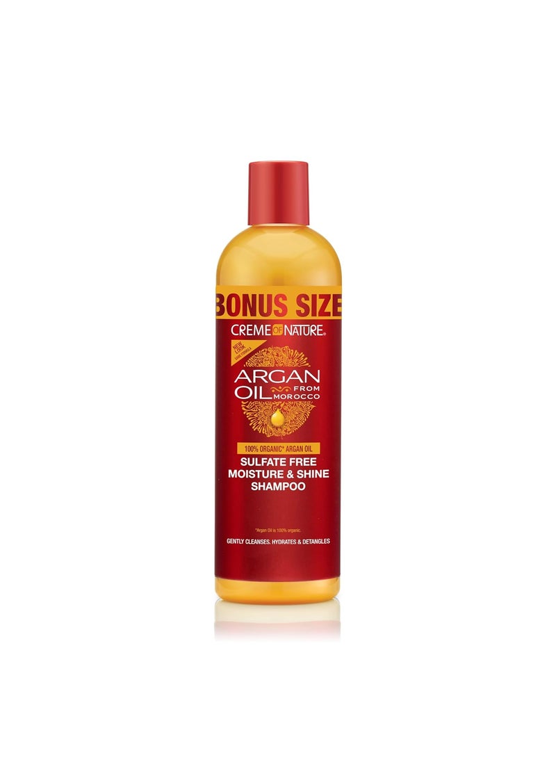 Creme of Nature Argan Oil from Morocco SulfateFree Moisture  Shine Shampoo Bonus Size 152oz