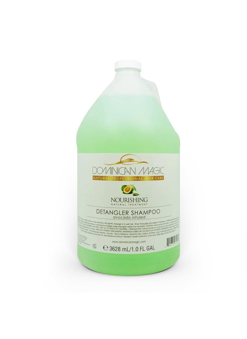 Dominican Magic Detangler Avocado Conditioner  Hair Conditioner for Women All Natural Hydrating Conditioner Coconut Infused Suitable for All Hair Types 1 Gal