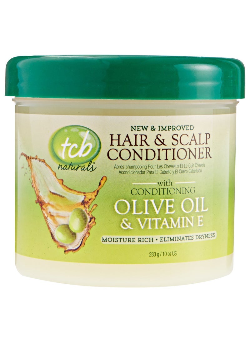 TCB Naturals Hair Scalp Conditioner 10 oz Jar 3Pack with Free Nail File B004KEQREU A 30 Ounce Pack of 3
