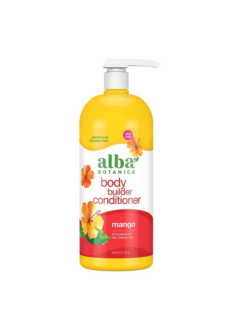 Alba Botanica Body Builder Conditioner Mango 32 Oz