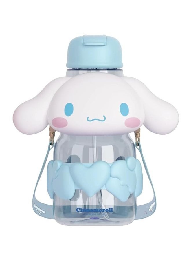Sanrio Cinamoroll-Water Bottle 850ml With Strap