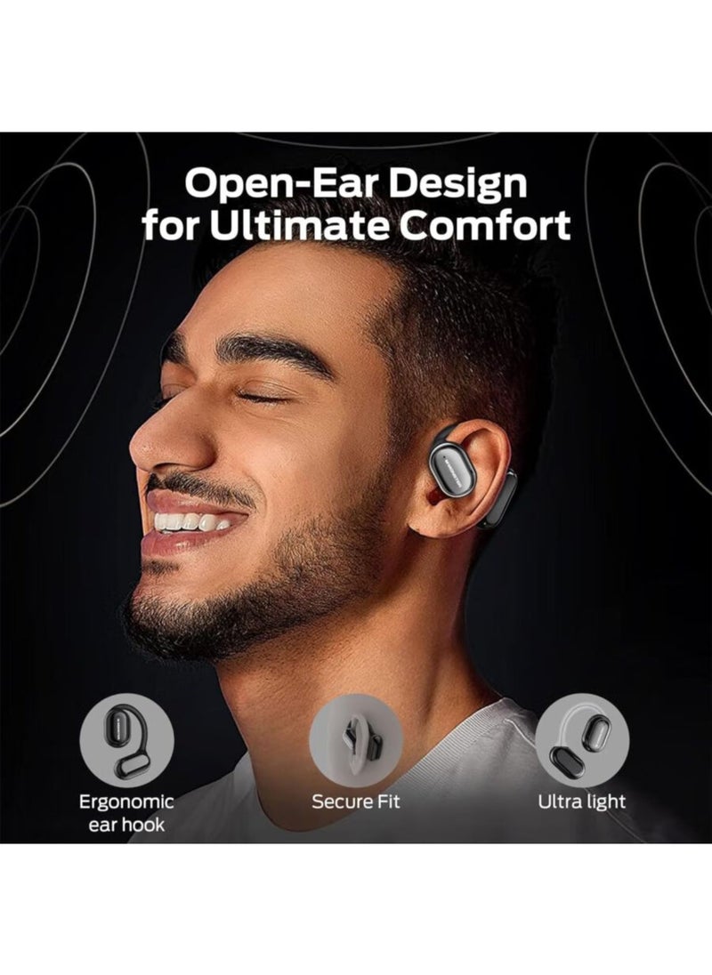 Monster Open Free AC100: Open-Ear Headphones with AI Noise Reduction & Long Battery Life – Perfect for Active Lifestyles