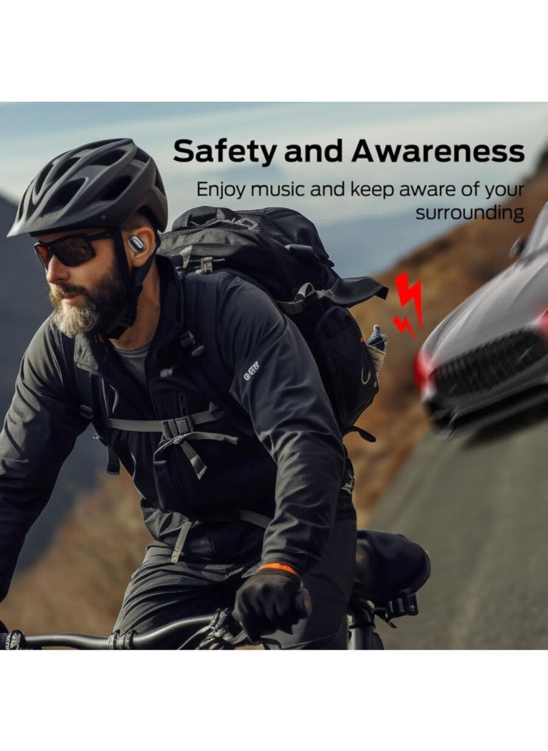 Monster Open Free AC100: Open-Ear Headphones with AI Noise Reduction & Long Battery Life – Perfect for Active Lifestyles
