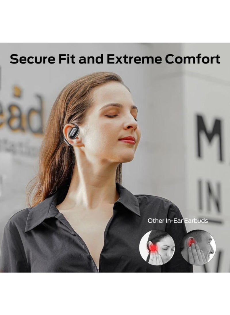 Monster Open Free AC100: Open-Ear Headphones with AI Noise Reduction & Long Battery Life – Perfect for Active Lifestyles
