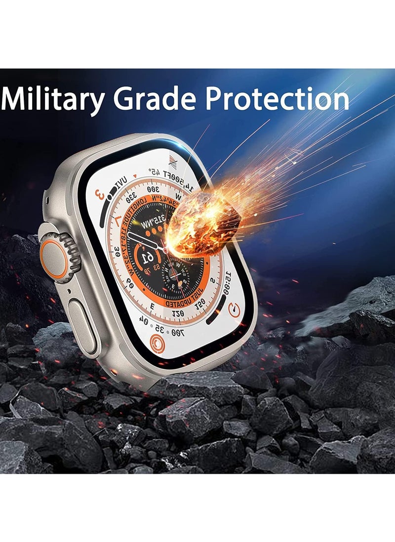 6 pieces of screen protection compatible with the Apple Watch Ultra / Ultra 2, size 49 mm