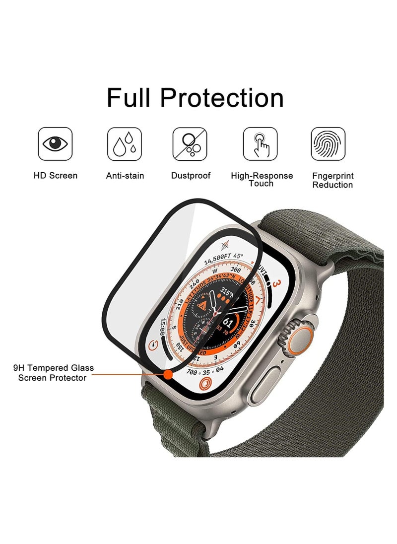 6 pieces of screen protection compatible with the Apple Watch Ultra / Ultra 2, size 49 mm