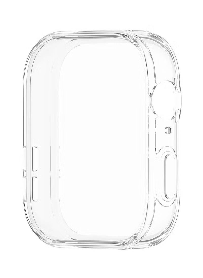 3 PCS Soft TPU Screen Protector Cover Case for HUAWEI Watch Fit 3 Black,Clear and Blue
