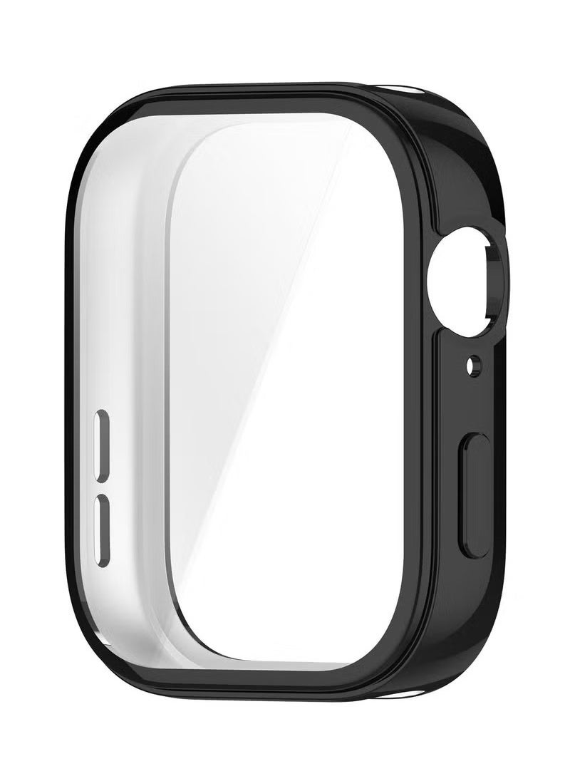 3 PCS Soft TPU Screen Protector Cover Case for HUAWEI Watch Fit 3 Black,Clear and Blue
