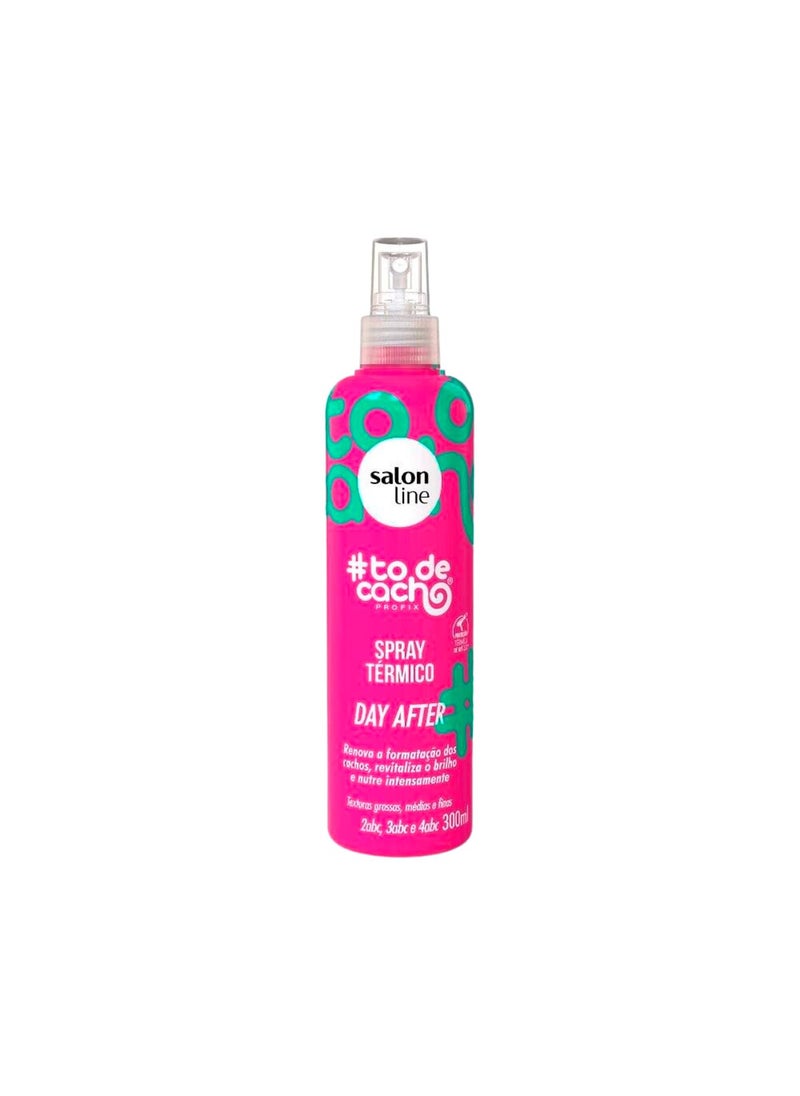 Salon Line  Linha ToDeCacho Day After  Spray Termico 300 Ml  ImWithCurls Day After Collection  Thermal Spray 1014 Fl Oz