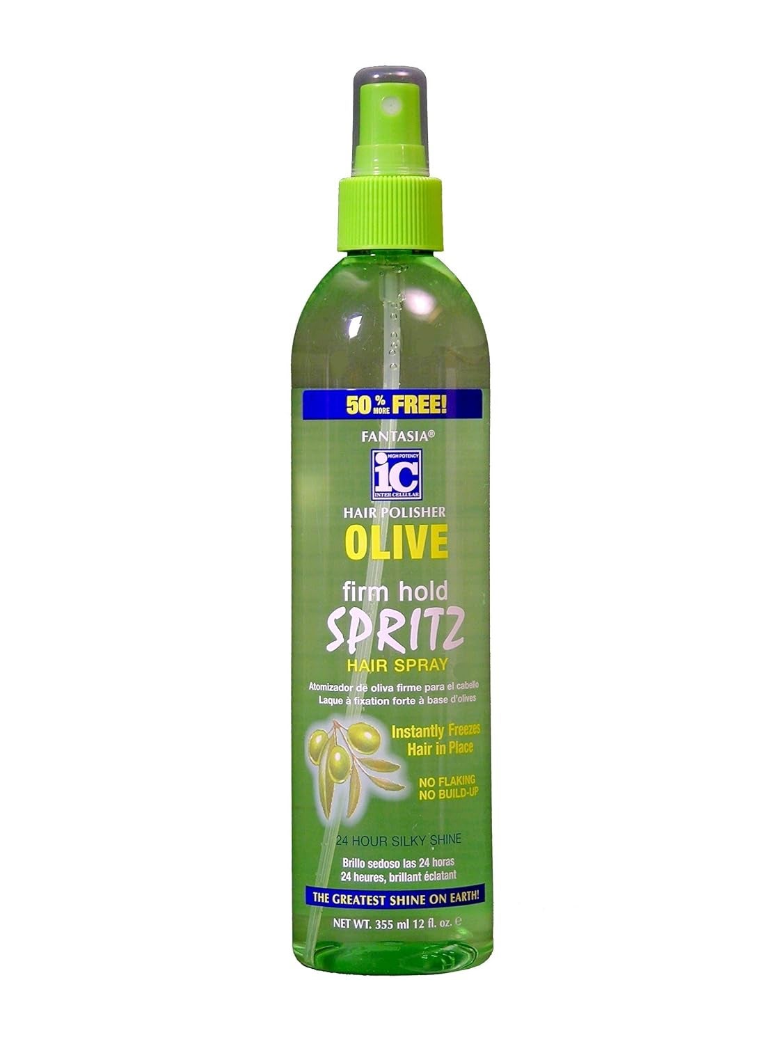 Olive Oil Spritz Hair Spray 12 Fl Oz 651000