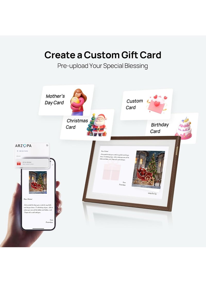 ARZOPA WiFi Digital Picture Frame 10.1