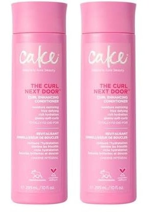 Cake Beauty The Curl Next Door Curl Enhancing Conditioner 10 Ounce Pack of 2