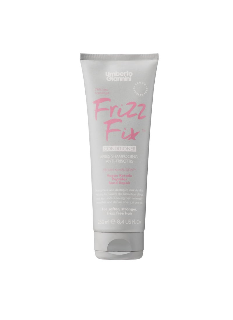 Umberto Giannini Frizz Fix Conditioner 84 fl Oz  for All Types of Frizzy  Damaged Hair with Vegan Kertain Bond Repair  Vegan  CrueltyFree  Sulfate Free 94 Natural