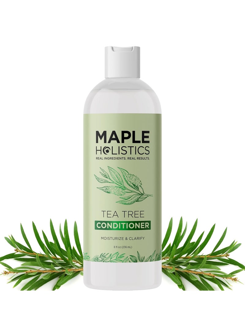 Tea Tree Conditioner for Dry Hair  Tea Tree Oil Conditioner for Oily Hair and Sulfate Free Conditioner for Dry Hair  Cleansing Conditioner and Tea Tree Dry Scalp Care with Tea Tree Oil for Hair