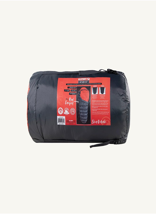 Klymit By Adventure HQ | Ksb 0 Hybrid Sleeping Bag Regular