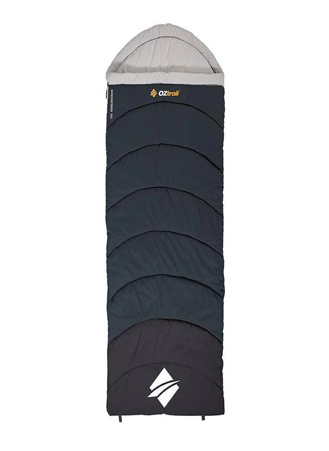 OZTrail By Adventure HQ | Kingsford Sleeping Bag - Grey