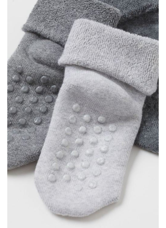 Non-Slip Towel Children's Socks 5-Pack
