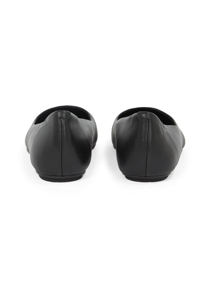LEATHER MARY JANE BALLERINA