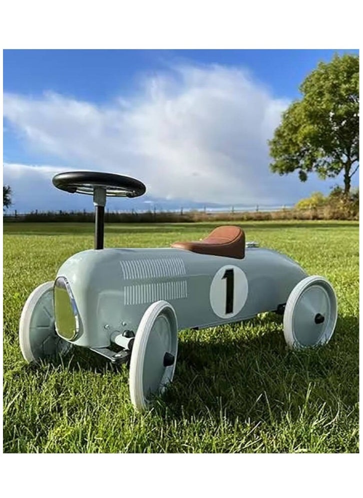 Magni Ride-on Vintage Car Olive Green