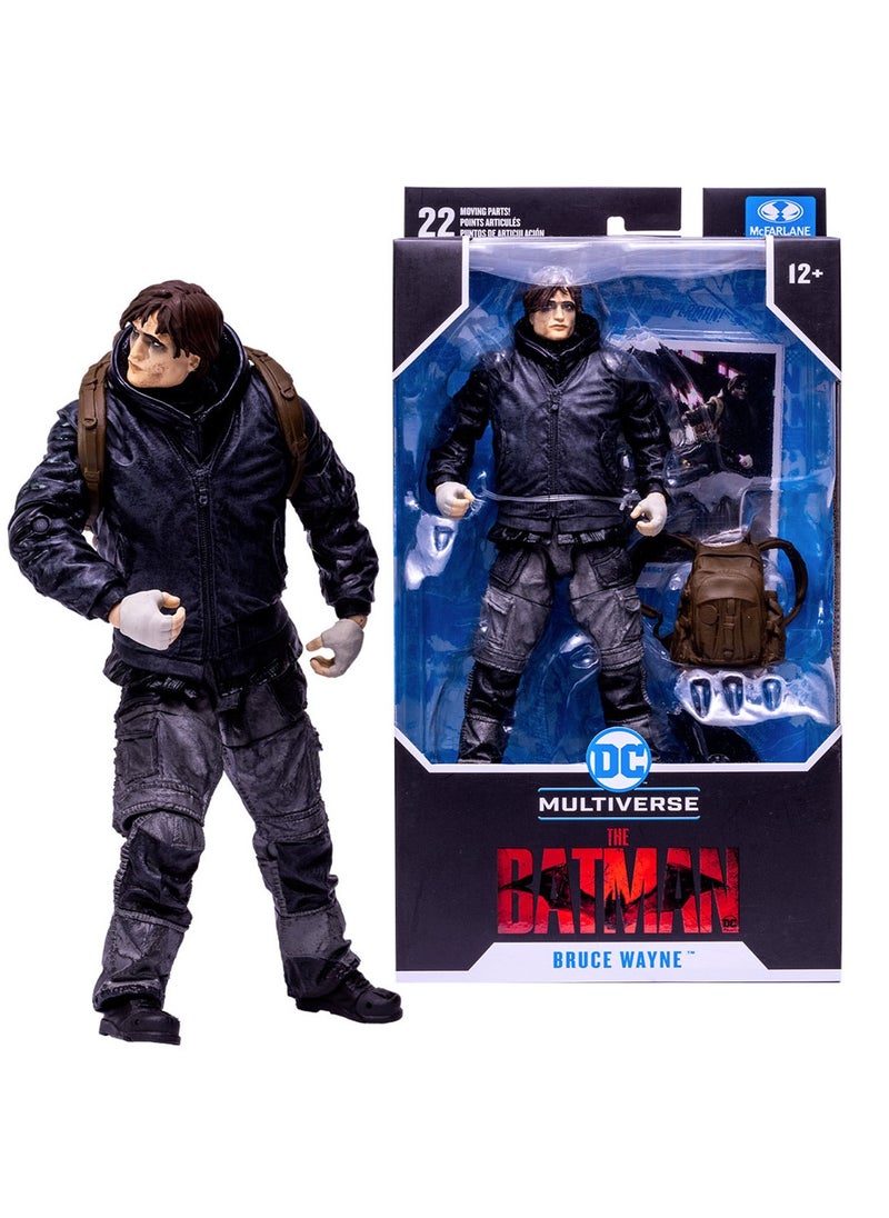 McFarlane Toys- DC Multiverse Batman Bruce Wayne Unmasked Action Figure 7