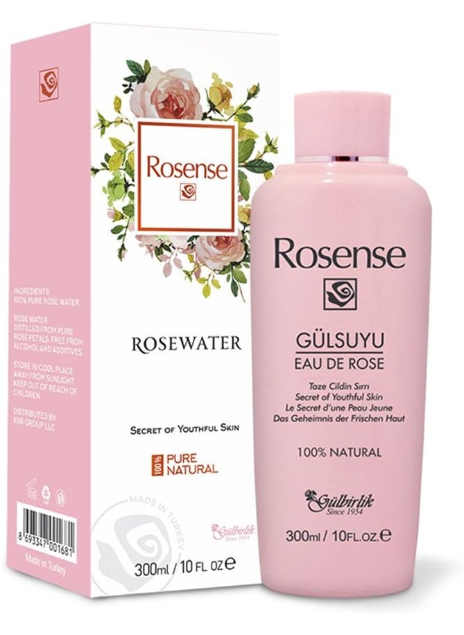 100 Pure Natural Vegan Turkish Rosewater 300ml10 oz Hydrating Rose Water Face Toner No Additives No Chemicals No Preservatives