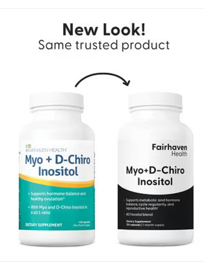 Myo Plus D Chiro Ino sitol 120 Capsules