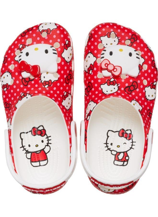Kids Hello Kitty Red Classic Clog