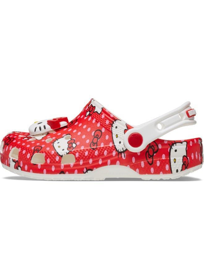 Kids Hello Kitty Red Classic Clog