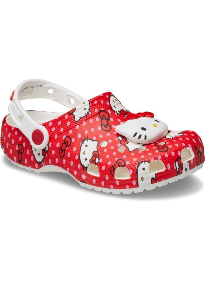 Kids Hello Kitty Red Classic Clog
