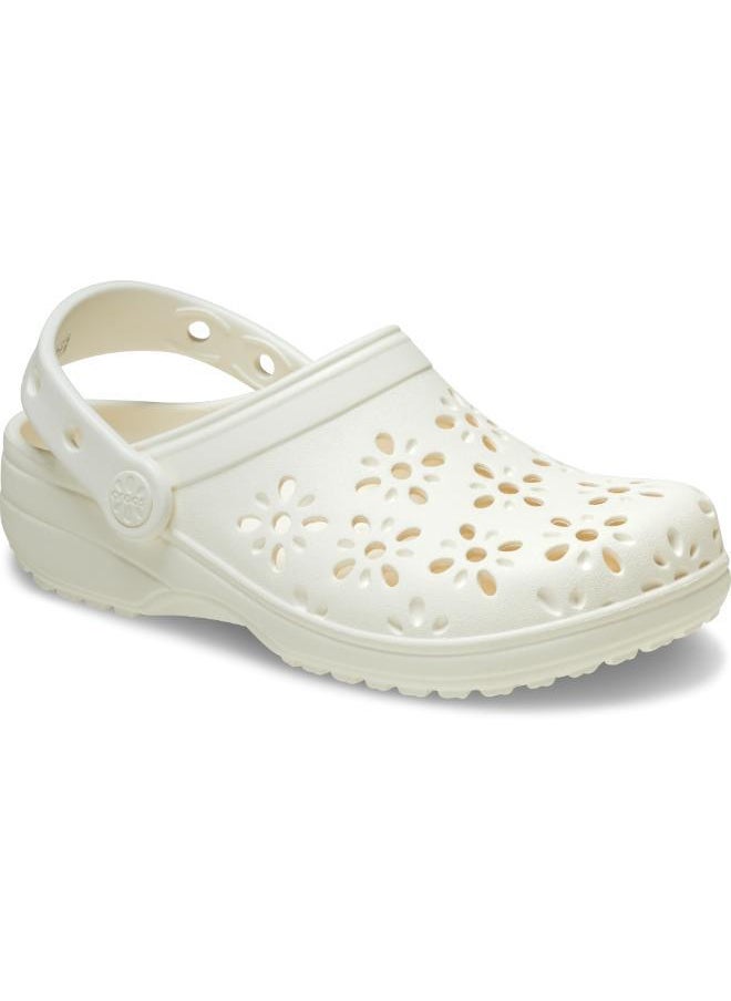 Kids Classic Floral Cut Out Clog