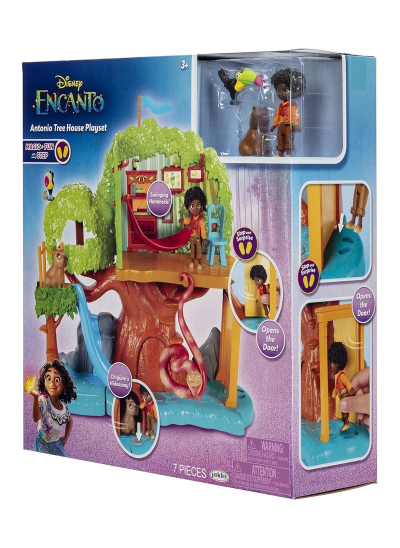Disney Encanto Antonio's Tree House Playset with Antonio Doll Figure & Animal Friends